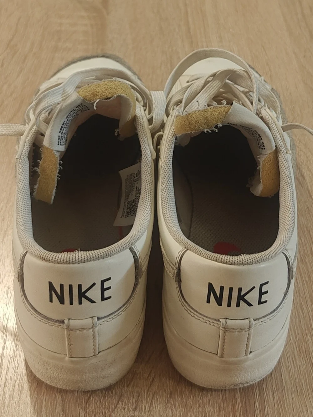 Nike Blazer Low Platform Triple Sail White Women’s Sneakers Size 8.5